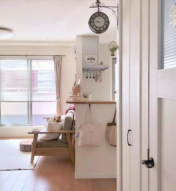 木地板|日本55平米的房子,收纳做到淋漓尽致,每一平米都安排得明明白白