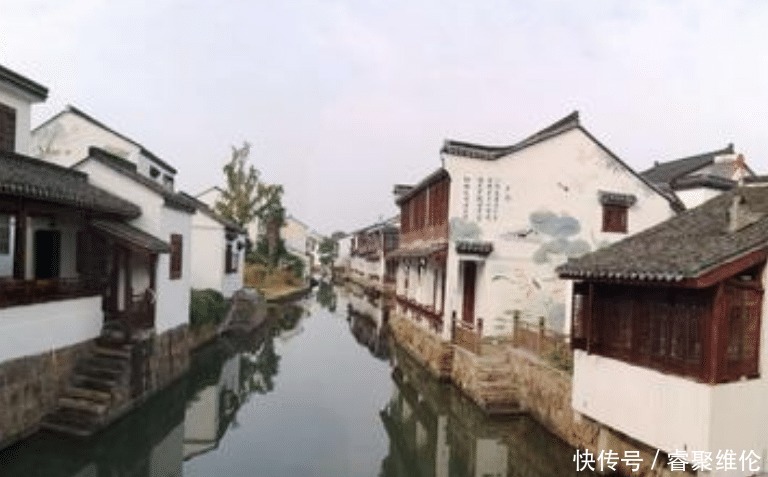 中年|浙江“荻港古镇”,江南独特的景色,一个静谧的村子茶香四处弥漫