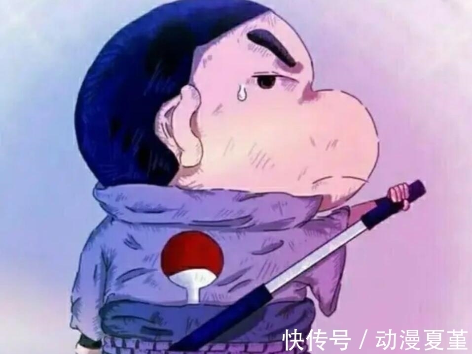 小新|蜡笔小新也来COS佐助,却因手短连剑都拔不出来,太尴尬了