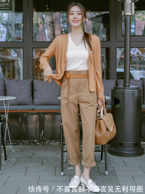 尖头 今年流行的“九分裤+低跟鞋”这样穿,显高还有气质,适合小个子