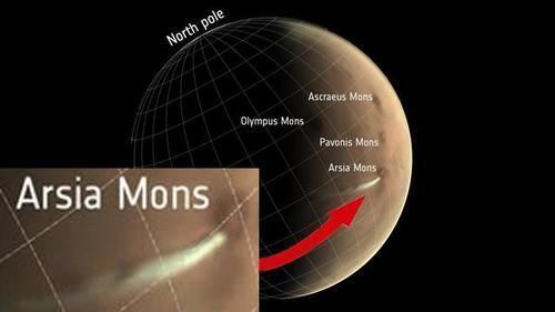 探测器 火星有生命探测器拍到火星升起白烟,ESA照片确定来自火星