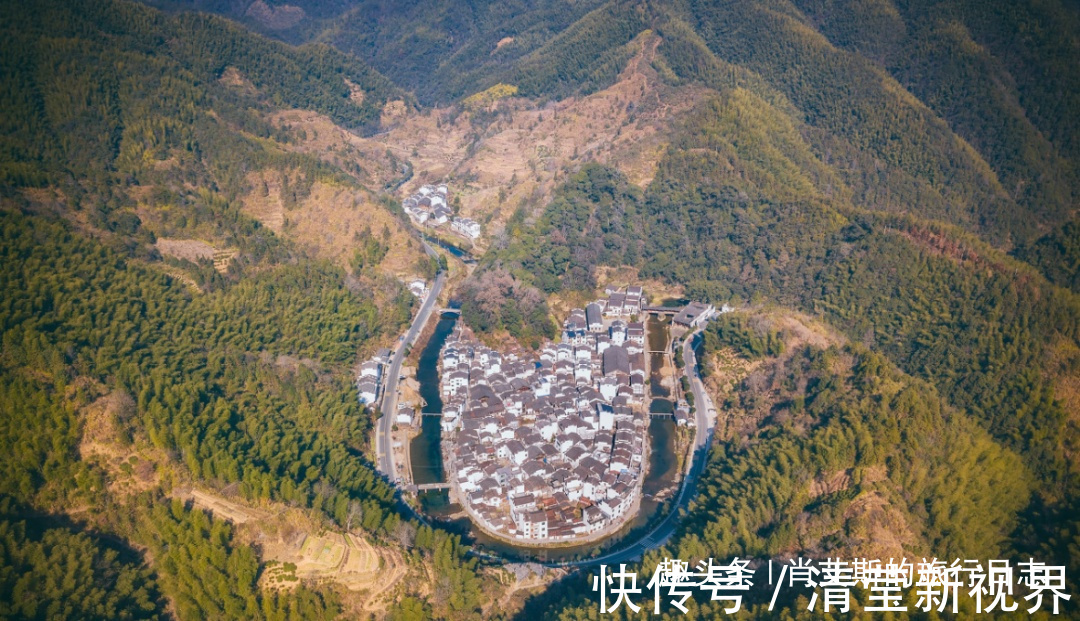 徽州|中国最圆的古村落，被山水环抱似八卦图腾，藏在江西却鲜少有人知