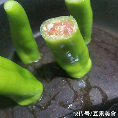 你和幸福就差这一份尖椒酿肉
