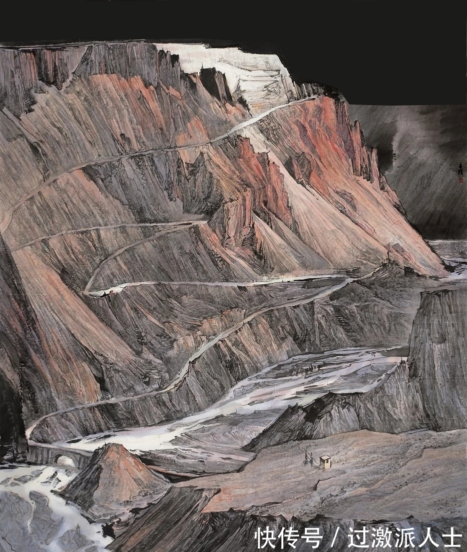 山林|山林丘壑,寂静大美|张永琦山水画