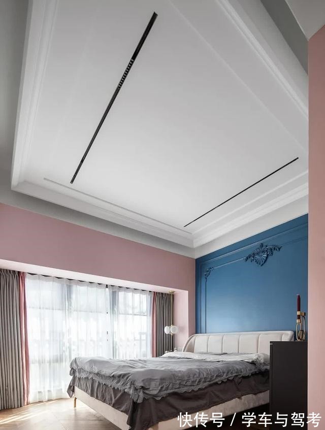 主卧|装修设计101平现代法式轻奢仪式感三居!