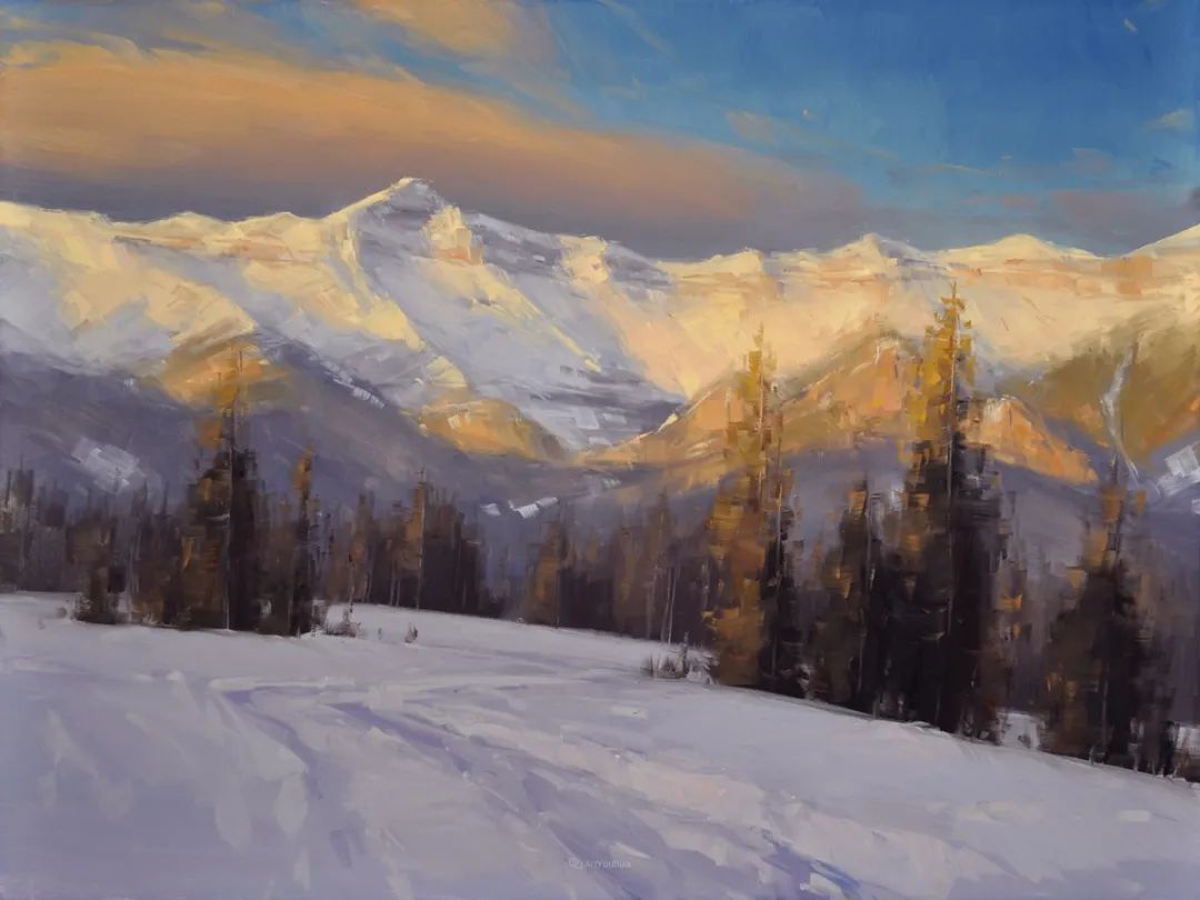 科罗拉多州@斯泰西·彼得森:半路出家的女画家,笔下的风景堪称一绝