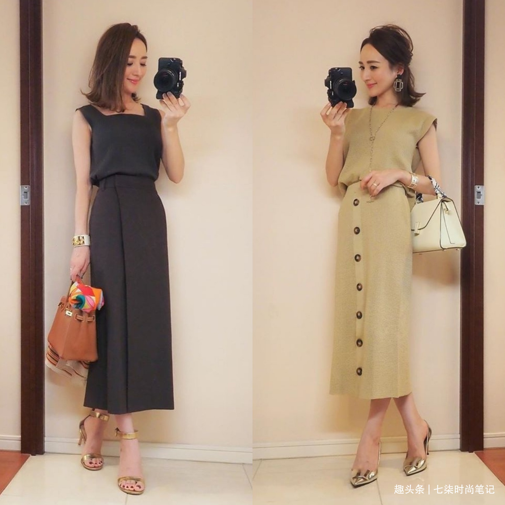 小个子 身高仅156cm,这位小个子辣妈的显高穿搭术,实用又时髦