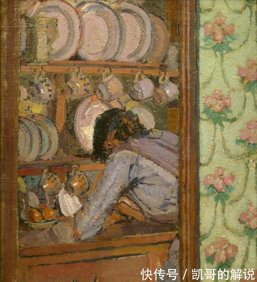 现实主义|你知道卡姆登镇集团这个画派吗?他是创始人之一,画风大胆艳丽