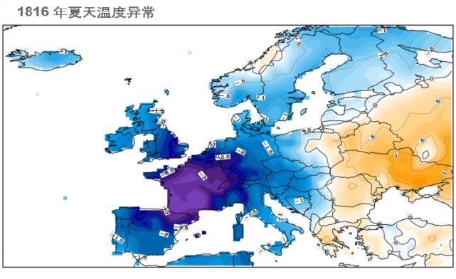 为什么1816年没有夏天，六月飞雪，而之后又能迅速恢复正常呢？