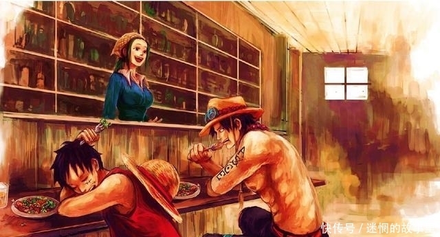 海贼王：艾斯为何觉得自己能成功追捕黑胡子，那来的勇气