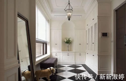 鞋柜|14套入户玄关装修设计,随便选一套照着装,效果好家人都喜欢!