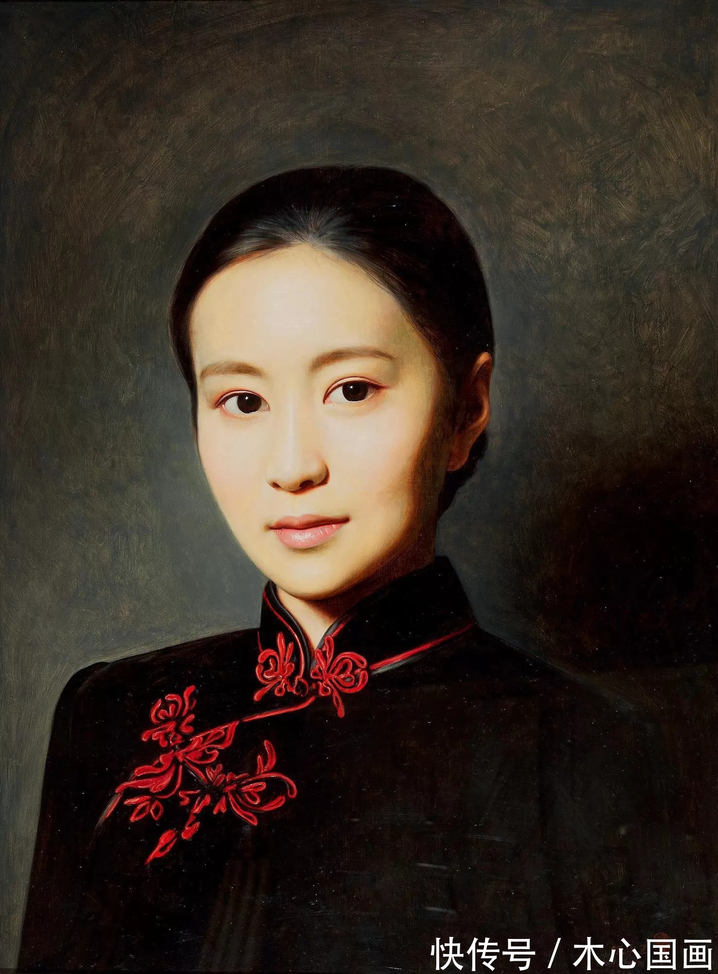 陈逸飞!油画里的旗袍美女:风华流韵