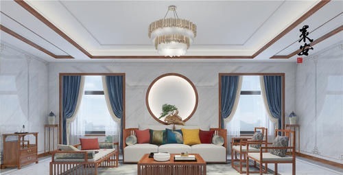 庭院|为了孝敬父母,他拆掉300㎡祖宅,自建中式别墅,效果图太美了