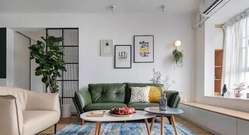 小户型|阳台纳入客厅,靠窗的这1㎡直接多出一间房,简直太实用了!