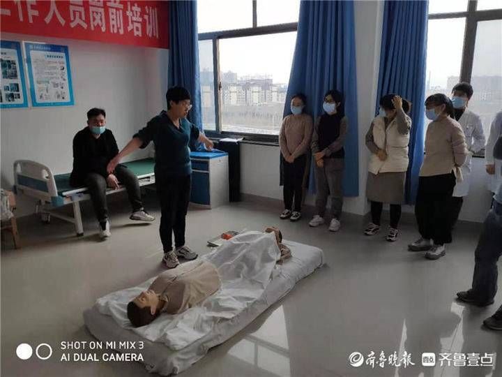 时速|无棣县人民医院科室CPR训练:日常训练勤出力,急危症时速现功