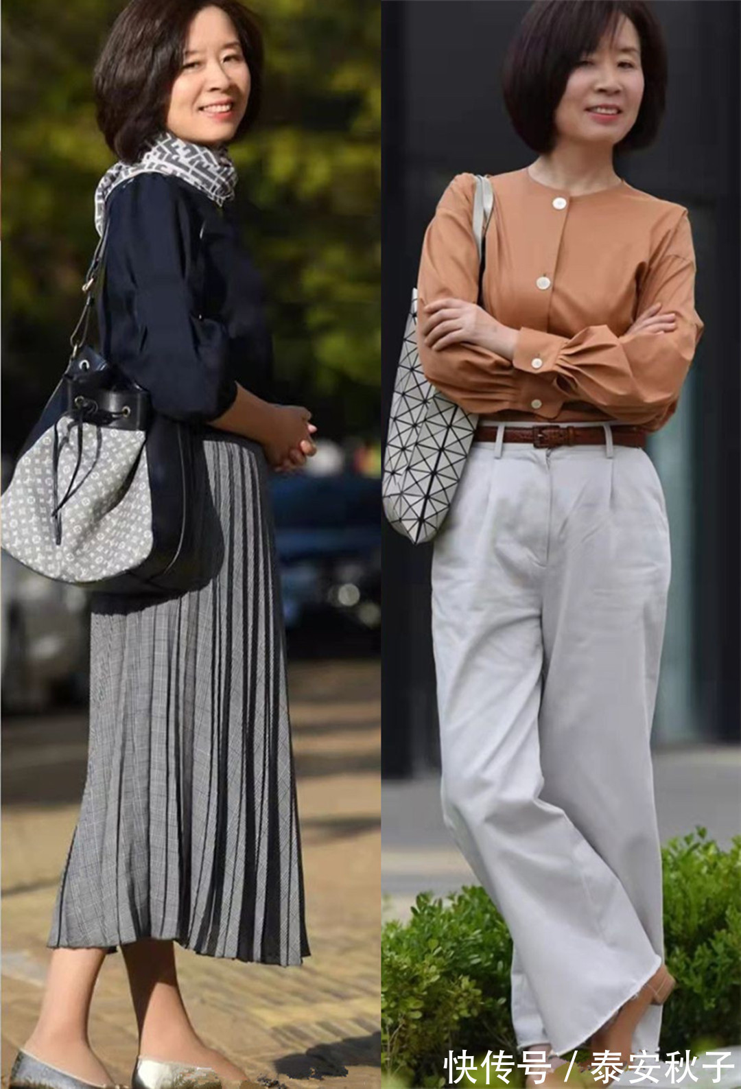 中年 被55岁“大妈”的早春穿搭:狠狠惊艳到了!