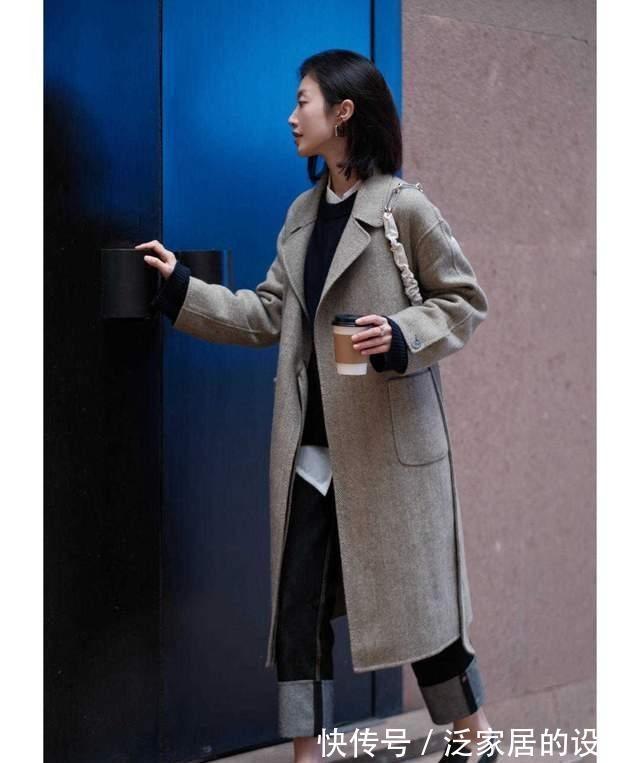 穿法 精选4款直筒牛仔裤穿法:小姐姐上身示例百搭配围巾显干练又修身