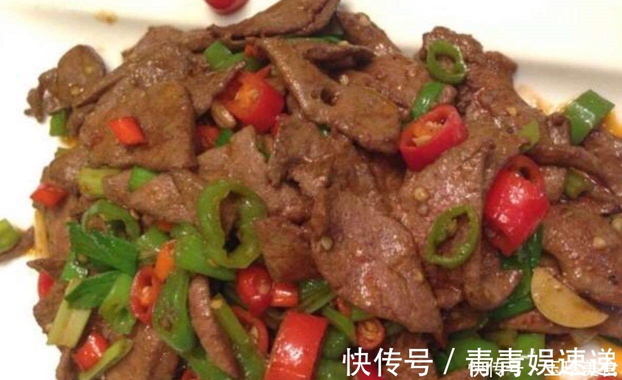 下饭|猪肝也是一道美味的菜，你喜欢吃猪肝吗？嫩滑很下饭
