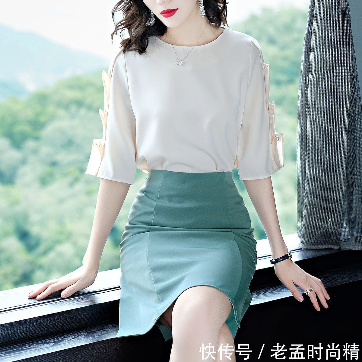 女人味 新发现一款一步裙,适合30-40的女人穿,精致洋气又有女人味