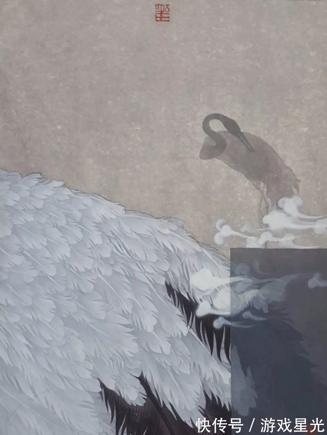 中国画$哈师大中国画系|姜魏画鹤,法度森严!