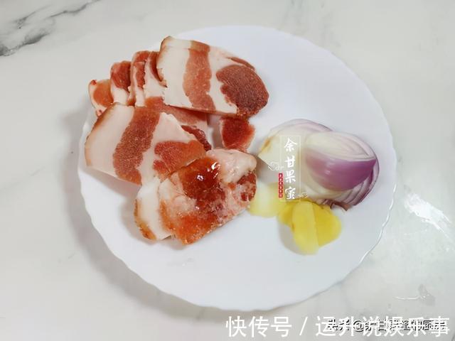 快手菜|家常快手菜，蔬菜与五花肉，炒一炒出锅，咸鲜味美