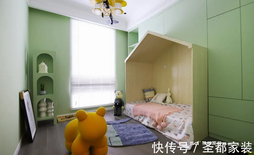 装修|装修攻略:30套满分儿童房装修效果图,有娃家庭必看!