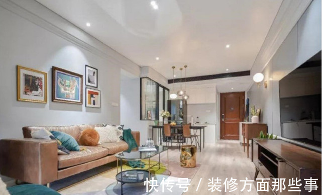 挂画|100平现代二居室简单设计,让人身心愉快