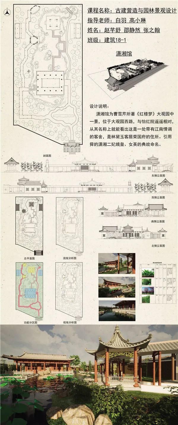 园林景观|看看耿丹学院古建营造与园林景观设计课程展览