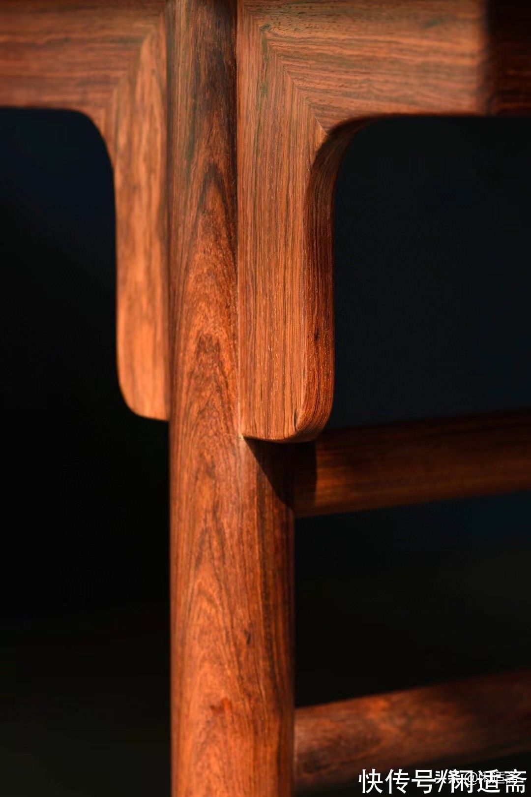 明式家具&文房家具珍藏，黄花梨夹头榫刀牙板，2米大画案