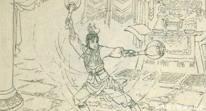 出世|岳云出世试三锤,前两锤砸死两金将,第三锤只一扫,金兀术就跑了