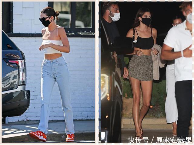 吊带|又被超模肯豆惊艳,基础款打造的“极简少女风”,美到犯规!