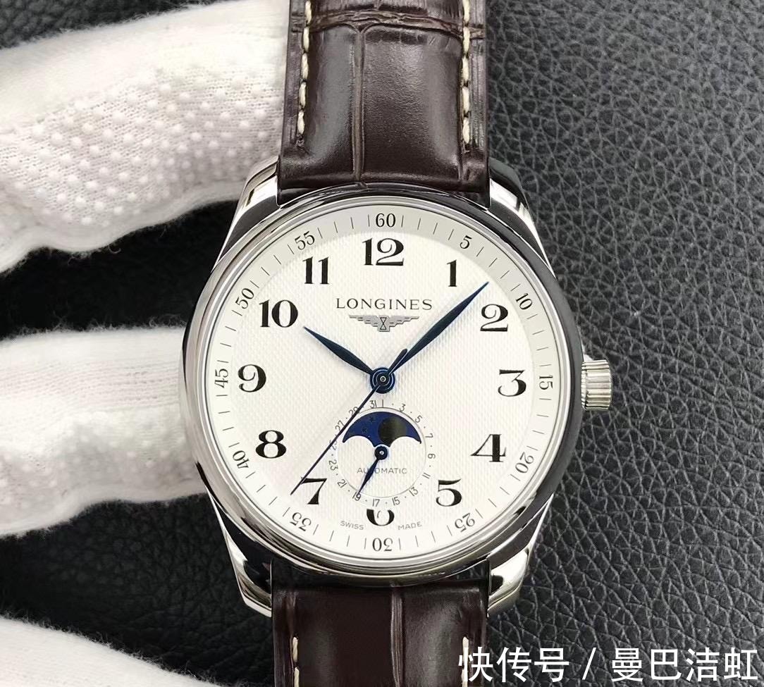 机芯|GF厂浪琴名匠月相款复刻表做工质量怎么样!