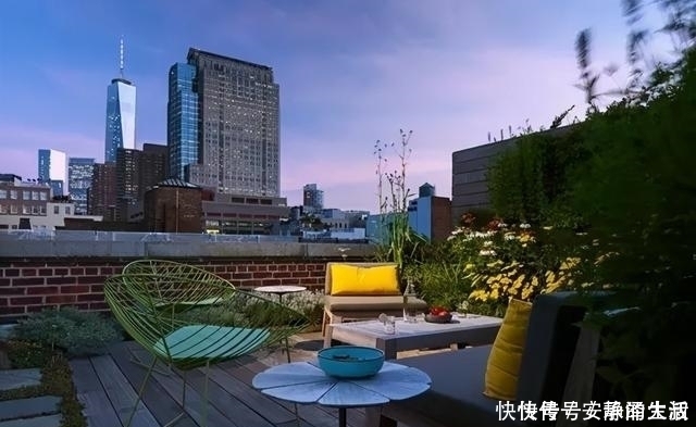 屋顶花园|能有个这样的屋顶花园,人生就圆满了