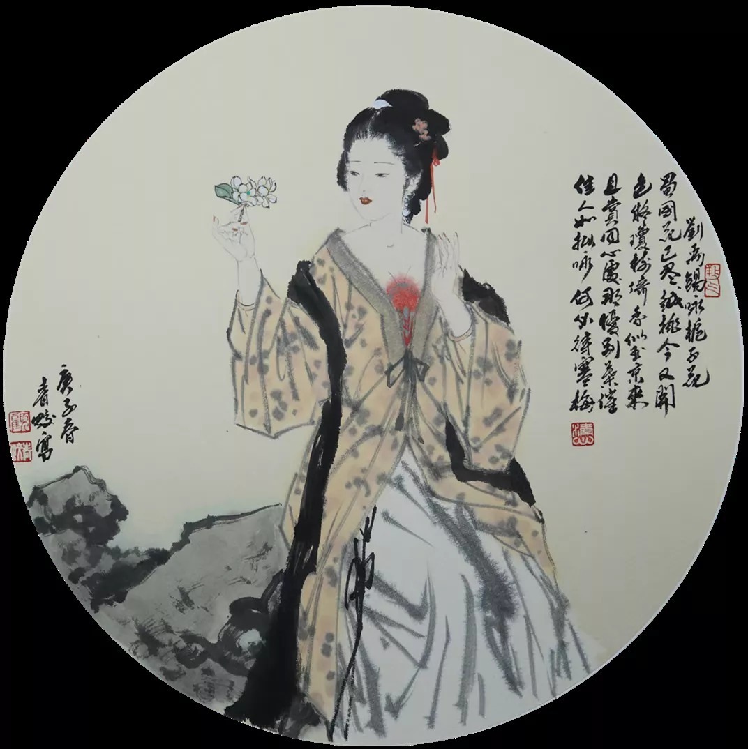 蔡玲!《书画南北方》一一《写意生活艺术组合》迎春中国画小品展