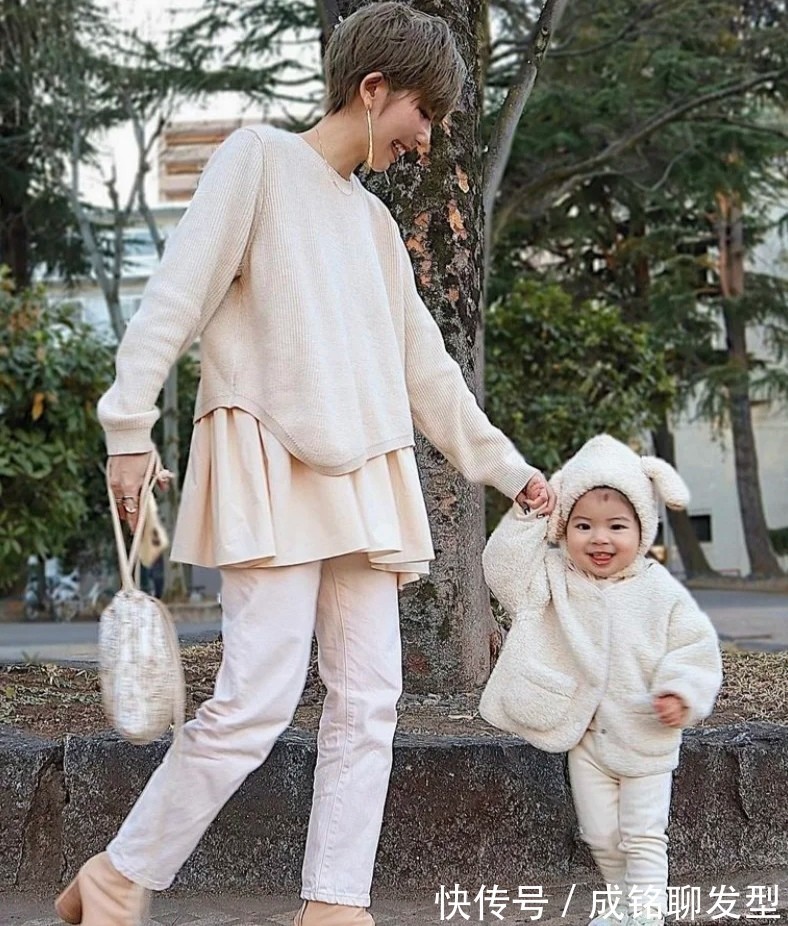显瘦 短发宝妈“秋装”这样穿,时髦显瘦又养眼,减龄又洋气,值得借鉴