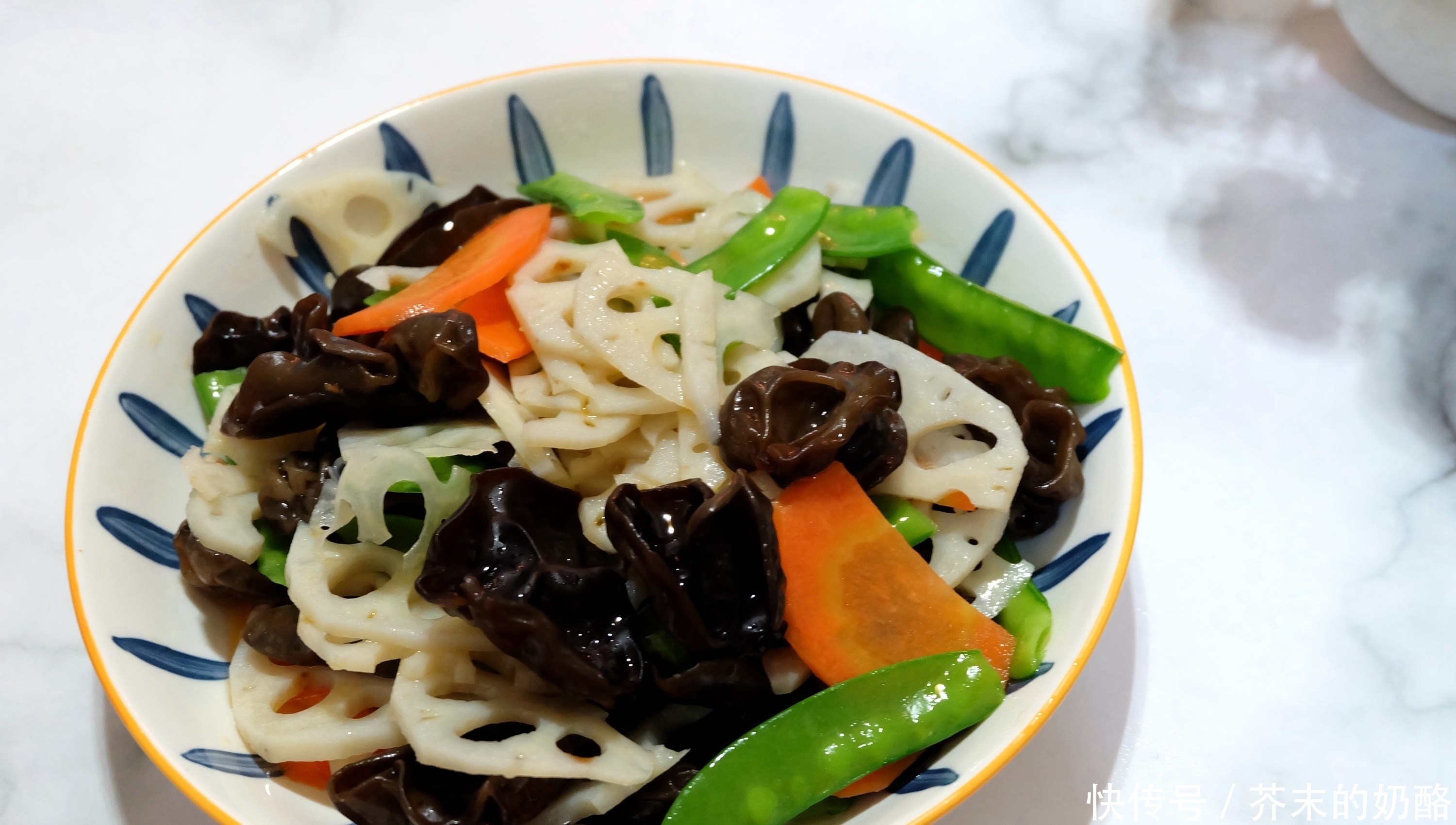 空气污染多吃凉拌菜,四种素菜拌一拌,清爽可口做法简单,试试吧