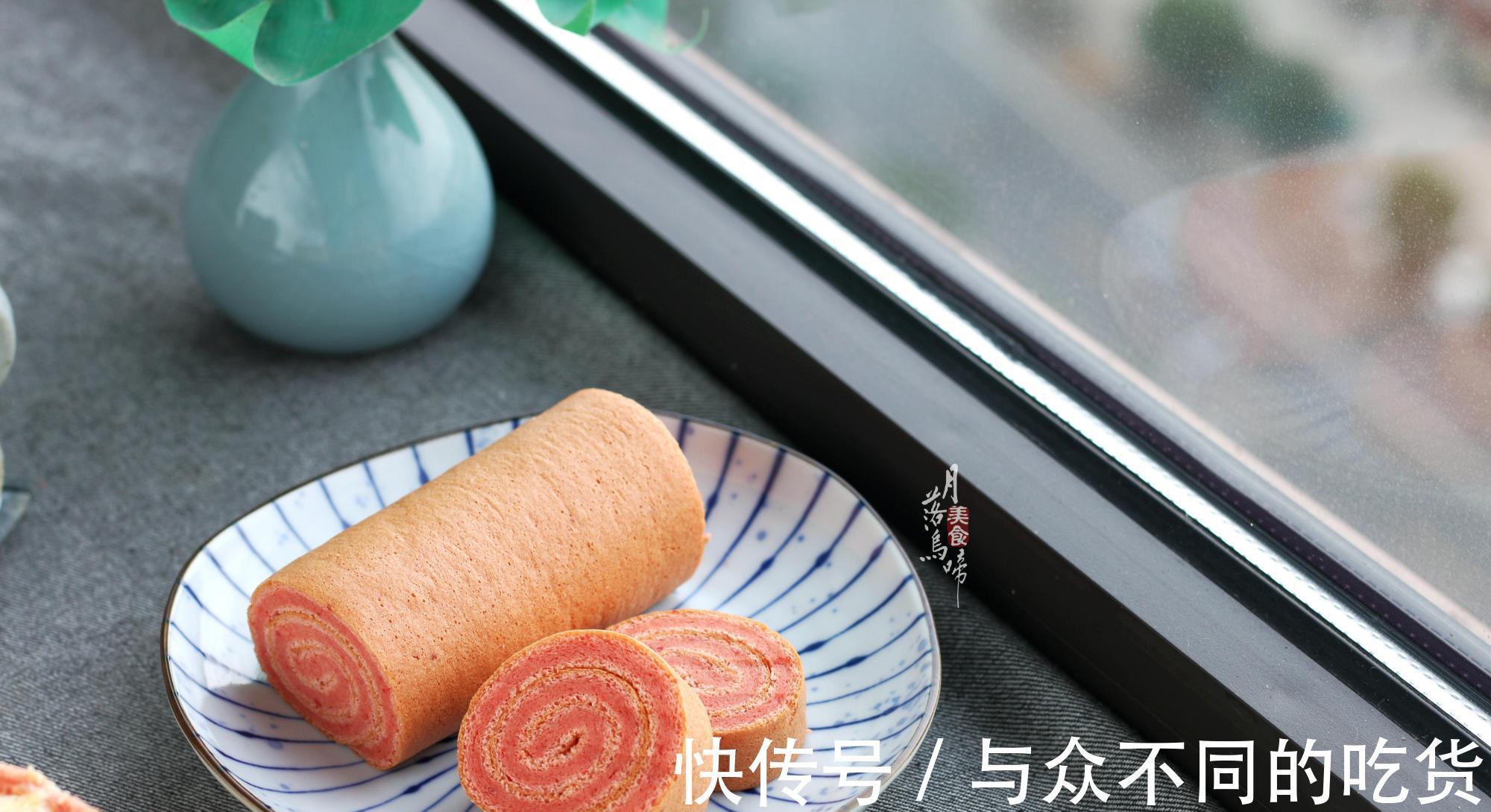 蛋糕卷|蒸出来的蛋糕,免烤箱不上火,细腻柔软如云朵,比电饭煲做还简单