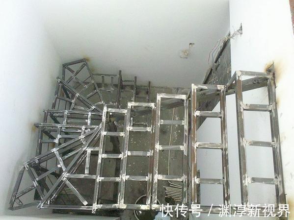 楼梯|老公花3000块请人做钢架楼梯,看到完工效果大家都说好看