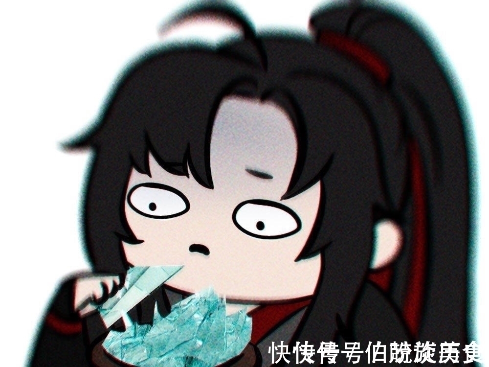 忘羡$魔道祖师:外国画师手绘的忘羡,汪叽应援很激动,羡羡比心真可爱