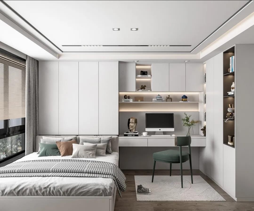 壁挂柜|卧室太小怎么办？这样设计，再也不嫌卧室小
