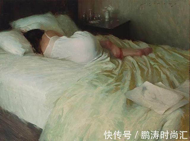 油画#美人如玉——美国艺术家杰里米·里皮金人体油画作品欣赏