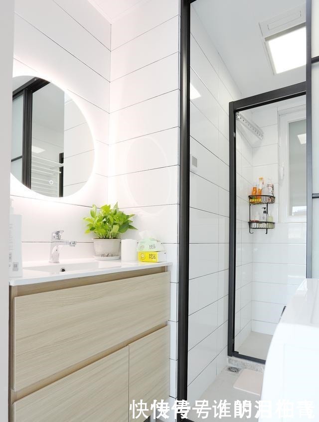 墙面|看腻了北欧风,43㎡一居室靠超美配色做到了优雅高级!