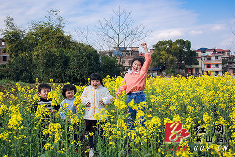 新春走基层｜蓝山：正月花开春意浓