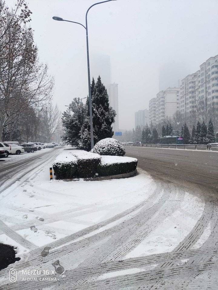 雪天|济南雪天踏雪行