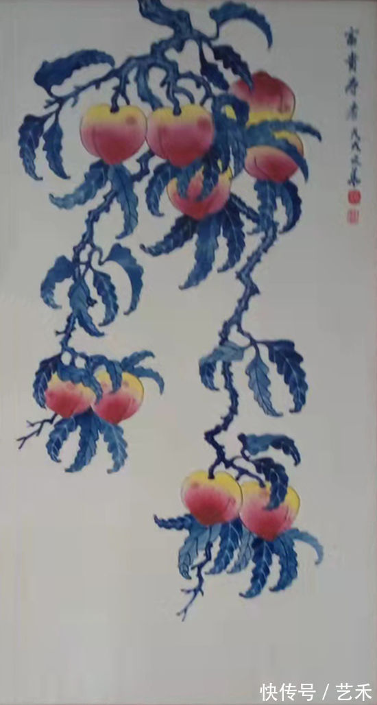 |陶瓷彩绘非遗传承人杨文华——作品欣赏|陶瓷艺术大师| 传承