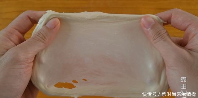 无法揉出手套膜来试试水合法揉面吧,超级轻松省力