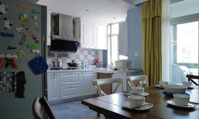 装修|77平米的小户型花钱设计,美式风格的效果超漂亮,这钱花得值