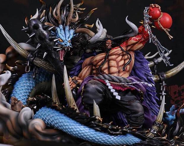 凯多手中|凯多人龙合体手办,神龙抢镜不说,网友:是买酒送手办吧