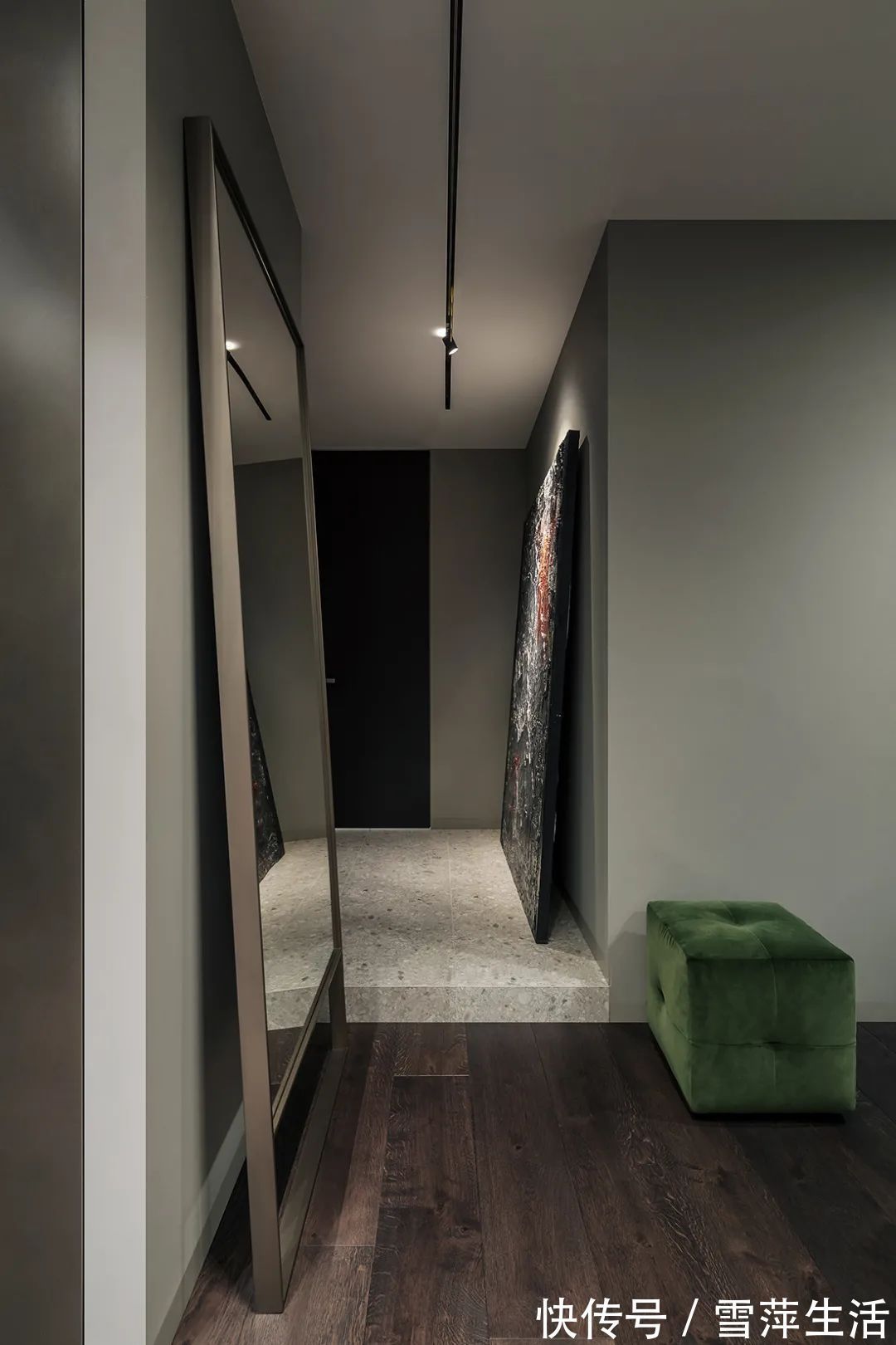 卫浴|130㎡现代极简,简洁低调的高级黑,轻奢大方高档次