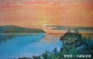 白居易的这首诗，是一幅动人的秋江晚景卷，完美地诠释了诗中有画